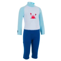 Combinaison De Natation Anti UV Bébé / Enfant Manches Longues Rose Imprimé -Sportmania 8603402