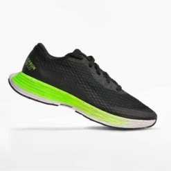 CHAUSSURES DE RUNNING HOMME DYNAMIQUE KIPRUN KD500 NOIR VERT -Sportmania 8605166