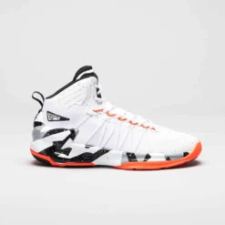 CHAUSSURES DE BASKETBALL HOMME/FEMME - SS500 GRIS ORANGE -Sportmania 8608625