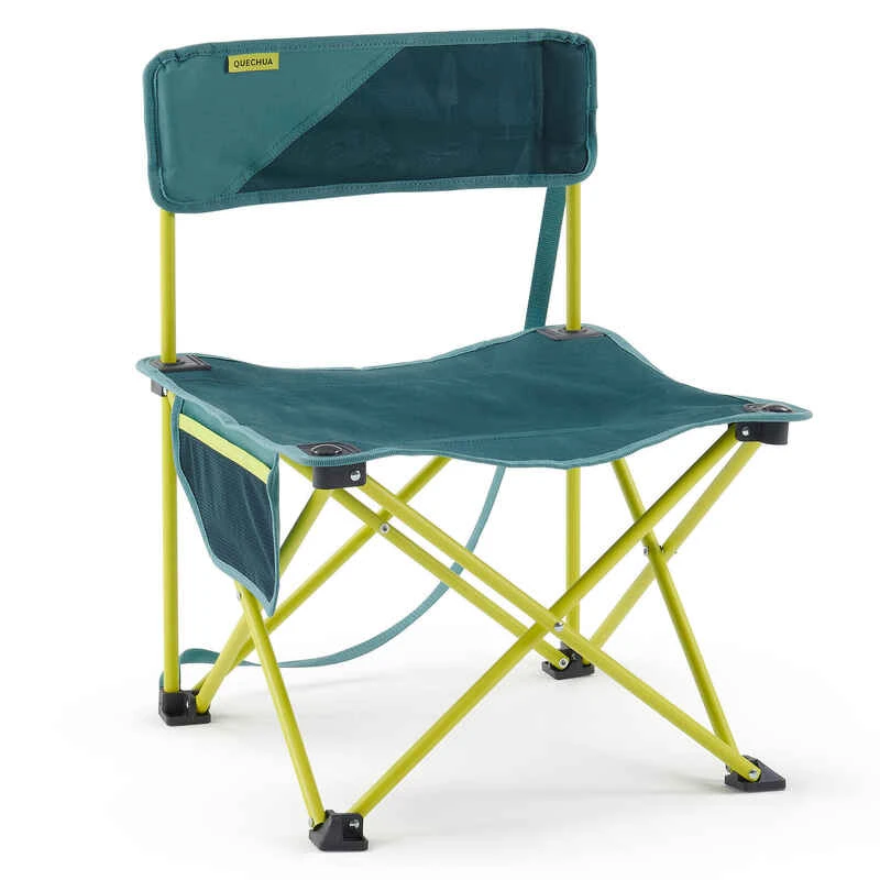 Quechua CHAISE BASSE PLIANTE DE CAMPING MH100 Jaune 12 Quechua CHAISE BASSE PLIANTE DE CAMPING MH100 Jaune – Image 12
