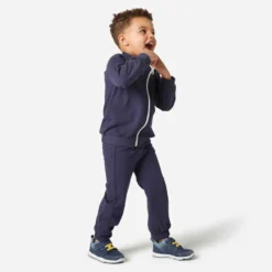 Survêtement Regular Chaud Enfant - Basique Bleu Marine -Sportmania 8643122