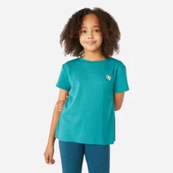 T-SHIRT FILLE COTON Blanc -Sportmania 8646524