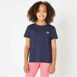 T-SHIRT FILLE COTON Blanc -Sportmania 8646527