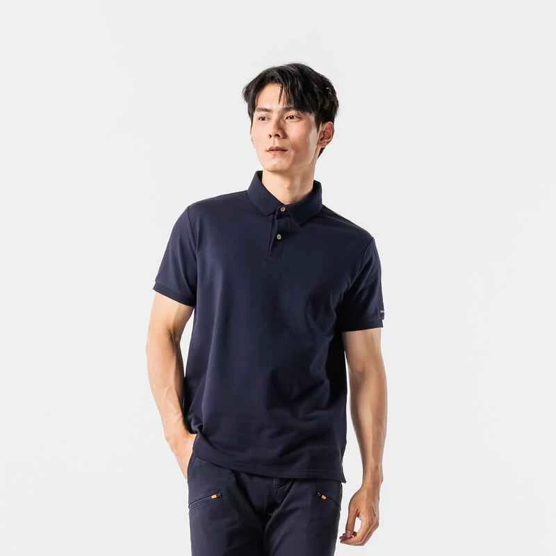 Tribord Polo Marin Homme Manche Courte Sailing 100 Bleu Marine 14 Tribord Polo Marin Homme Manche Courte Sailing 100 Bleu Marine – Image 14