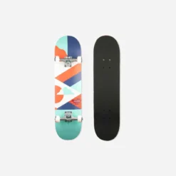 PLANCHE DE SKATE ENFANT 8 - 12 ANS CP100 MID COSMIC TAILLE 7.5" -Sportmania 8652994