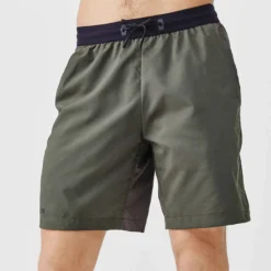 Kalenji Short Running Respirant Homme - Dry+ Olive Noire 19 Kalenji Short Running Respirant Homme - Dry+ Olive Noire -Sportmania 8666464