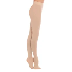 Collants De Danse Classique Avec Pieds Beige Fille -Sportmania 8667677