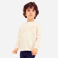 Sweat Enfant - Basique Beige Avec Motifs 22 Sweat Enfant - Basique Beige Avec Motifs -Sportmania 8669438