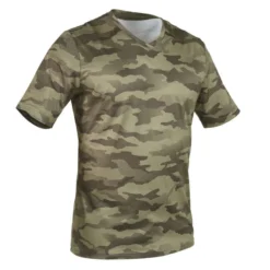 T-shirt Manches Courtes Respirant Chasse Homme 100 Vert Clair -Sportmania 8669597