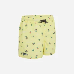 Short De Bain 100 Jaune -Sportmania 8670231