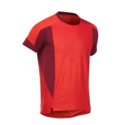 Quechua T-shirt De Randonnée Manches Courtes En Synthétique - Homme - MH500 -Sportmania 8670369