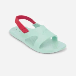 Chaussure Sandale Piscine Enfant SLAP 100 BASICBleu Rouge -Sportmania 8732159