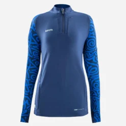 Kipsta Sweat De Football 1/2 Zip VIRALTO JR LETTERS Marine Et Bleu 19 Kipsta Sweat De Football 1/2 Zip VIRALTO JR LETTERS Marine Et Bleu -Sportmania 8740049