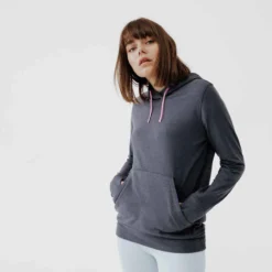 Kalenji Sweat à Capuche Running Chaud Femme - Hood 500 Gris Foncé 18 Kalenji Sweat à Capuche Running Chaud Femme - Hood 500 Gris Foncé -Sportmania 8750039