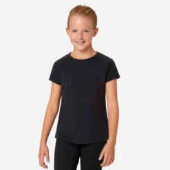 Decathlon T-shirt Fille Respirant - S500 Violet -Sportmania 8751923