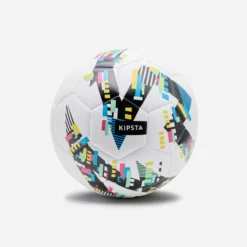 Kipsta Ballon De Football Light LEARNING BALL NOIR VERT TAILLE 5 -Sportmania 8753537