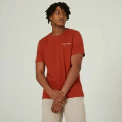 T-shirt Fitness Manches Courtes Droit Col Rond Coton Homme - 500 Gris 27 T-shirt Fitness Manches Courtes Droit Col Rond Coton Homme - 500 Gris -Sportmania 8756824