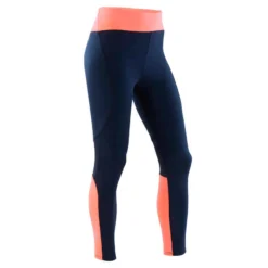 Legging Fille Synthétique Respirant - S500 Gris Et Rose Avec Imprimé -Sportmania 966520