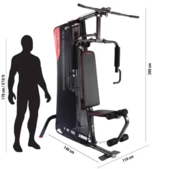 Appareil à Charge Guidée Home Gym Compact Musculation -Sportmania appareil a charge guidee home gym compact musculation 6