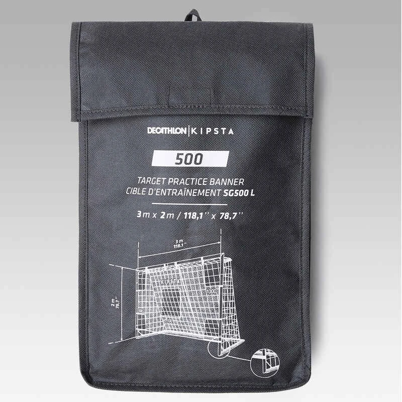 Kipsta Bâche De Précision De Football Pour SG 500 L Et Basic Goal Taille L 3x2m Grise 3 Kipsta Bâche De Précision De Football Pour SG 500 L Et Basic Goal Taille L 3x2m Grise – Image 3