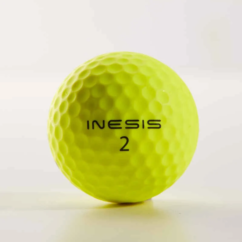 Balle De Golf SOFT 500 Matte X12 Jaune 2 Balle De Golf SOFT 500 Matte X12 Jaune – Image 2