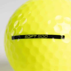 Balle De Golf SOFT 500 X12 Jaune -Sportmania balle de golf soft 500 x12 jaune 3