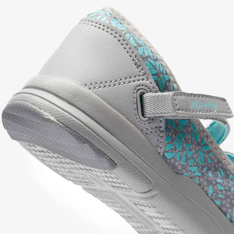 Ballerines Marche Urbaine Femme PW 160 Br'easy Gris / Turquoise 4 Ballerines Marche Urbaine Femme PW 160 Br'easy Gris / Turquoise – Image 4
