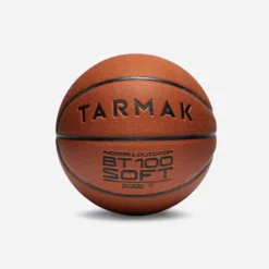 Ballon De Basket BT100 De Taille 7 Orange Pour Les Hommes Ă Partir De 13 Ans .