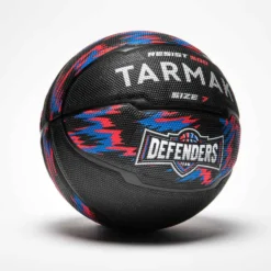 Ballon De Basketball Taille 7 - R500 Noir Rouge Bleu -Sportmania ballon de basket homme r500 t7 7 rouge a partir de 13 ans pour debuter 2