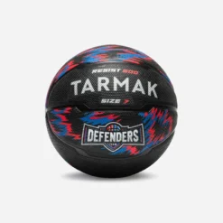 Ballon De Basketball Taille 7 - R500 Noir Rouge Bleu