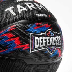 Ballon De Basketball Taille 7 - R500 Noir Rouge Bleu -Sportmania ballon de basket homme r500 t7 7 rouge a partir de 13 ans pour debuter 6
