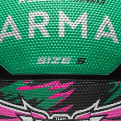 Ballon De Basketball Taille 6 - R500 Vert Violet -Sportmania ballon de basket r500 taille 6 jaune pour fille garcon et femme pour debuter 6