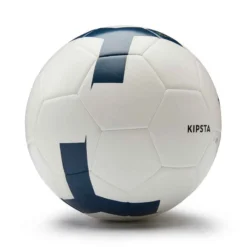 Kipsta Ballon De Football Cousu Machine F100 Taille 5 Blanc