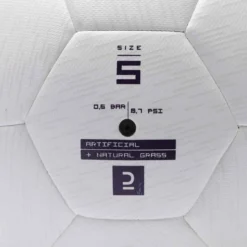 Kipsta BALLON DE FOOTBALL HYBRIDE F500 LIGHT TAILLE 5 BLANC -Sportmania ballon de football f500 hybride light taille 4 jaune 3