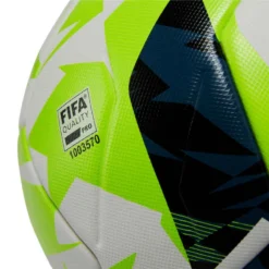 Kipsta Ballon De Football Thermocollé FIFA QUALITY PRO F900 Taille 5 Blanc Jaune -Sportmania ballon de football f900 fifa thermocolle taille 5 blanc 3