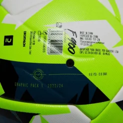 Kipsta Ballon De Football Thermocollé FIFA QUALITY PRO F900 Taille 5 Blanc Jaune -Sportmania ballon de football f900 fifa thermocolle taille 5 blanc 5