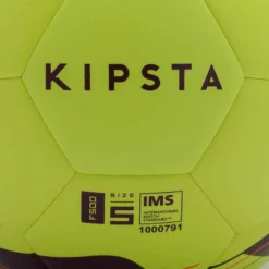 Kipsta Ballon De Football Hybride F500 Taille 5 Jaune Fluo -Sportmania ballon de football hybride f500 taille 5 rouge 6