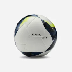 Kipsta Ballon De Football Hybride FIFA BASIC F550 Taille 5 Blanc Jaune
