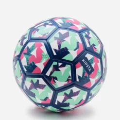 Kipsta Ballon De Football Light LEARNING BALL BLEU VEET VIOLET TAILLE 4