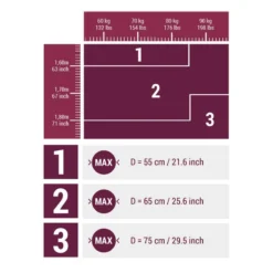 GYM BALL PILATES RÉSISTANT TAILLE 2 / 65 Cm - TURQUOISE -Sportmania ballon de gym resistant taille 2 slash 65 cm fitness bordeaux 5