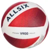Ballon De Volley-ball V900 Blanc/rouge