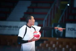 Ballon De Volley-ball V900 Blanc/rouge -Sportmania ballon de volley ball fivb v900 blancslashrouge 6