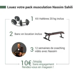 CORENGTH BANC MUSCULATION PLIABLE Incliné Décliné Abdominaux -Sportmania banc musculation pliable incline decline abdominaux 12