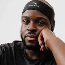 Kalenji BANDEAU CHAUD RUNNING NOIR -Sportmania bandeau chaud running noir 2