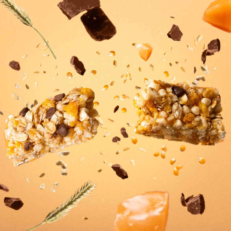 Decathlon BARRE ENERGETIQUE AUX CEREALES CHOCOLAT/CARAMEL 6X21G 1 Decathlon BARRE ENERGETIQUE AUX CEREALES CHOCOLAT/CARAMEL 6X21G