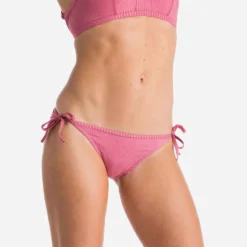BAS DE MAILLOT DE BAIN CULOTTE NOUÉE FEMME SOFY ROSE