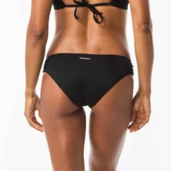 Bas De Maillot De Bain De Surf Femme Plissée Côté NIKI NOIR -Sportmania bas de maillot de bain de surf femme plissee cote niki noir 2