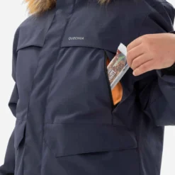 Quechua BLOUSON CHAUD IMPERMÉABLE DE RANDONNÉE - SH100 X-WARM -6,5°C - ENFANT 7 - 15 ANS -Sportmania blouson chaud impermeable de randonnee sh100 x warm 65c enfant 7 15 ans 5