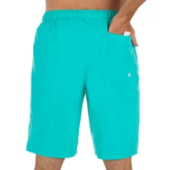 Boardshort Long Hendaia Turquoise -Sportmania boardshort long hendaia bleu fonce 4