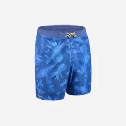 Boardshort Surf 100 Long Homme Eco SURFERGIRL Bleu